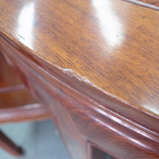 唐木 ダイニングテーブルセット イス5脚 モノ市場半田店 119