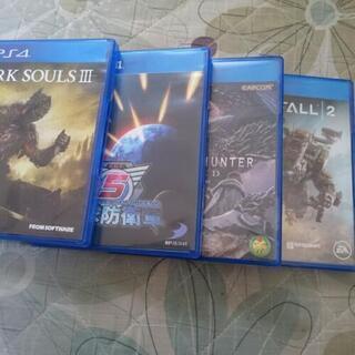 終了】PS4 動作確認済 すぐ遊べます DARK SOULS等人気ソフト4本つき❗