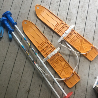 子供用 ソリ 簡易スキー ダンプ 
