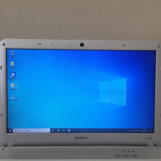 テレワークにも最適　ノートパソコン　SONY VAIO VPCEA45FJ 14インチ　WINDOWS 10 PRO 64bit ver.1909