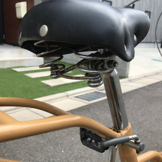 折りたたみ自転車 クッション 切り替え6段階付き 折り畳み自転車
