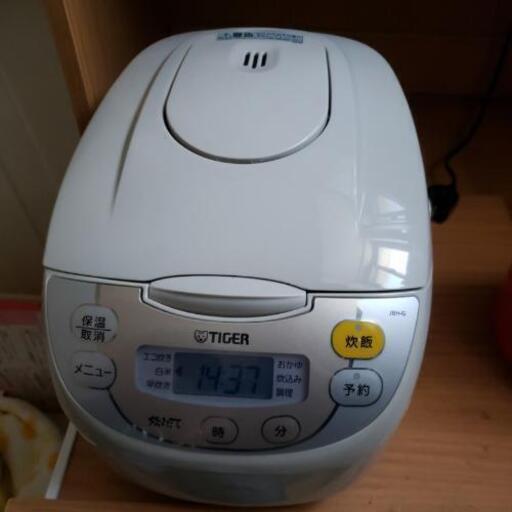 TIGER　炊飯器　5合炊き