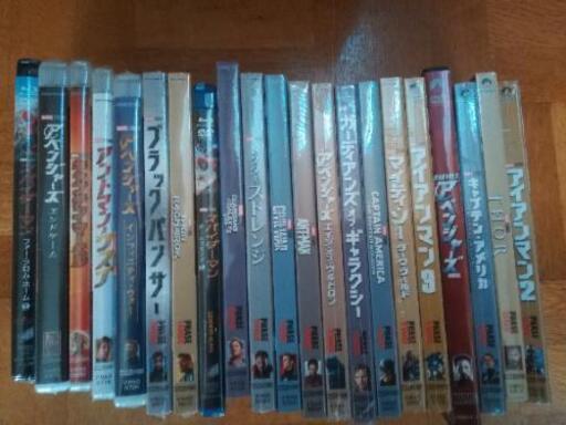 【終了】MARVEL映画未視聴DVD合計２１作品