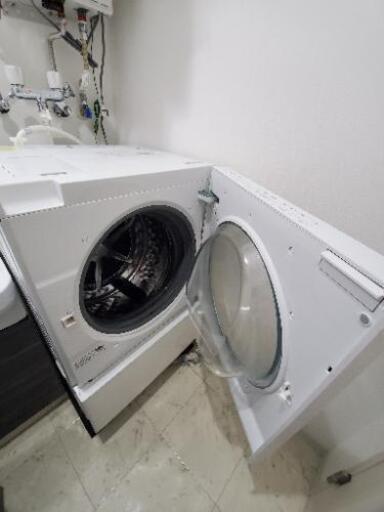 【キューブル VG730 R】ドラム式洗濯機 乾燥機能つき 保証書付属【超美品】