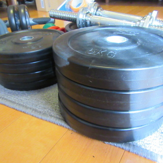 SUNPLAY ダンベル 5kg〜45kg ホームジム　ivanko SUNPLAY ダンベル 5kg〜45kg ホームジム ivanko - メルカリ