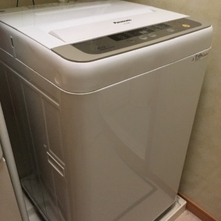 ナショナル洗濯機　6.0キロ　引取日日時指定