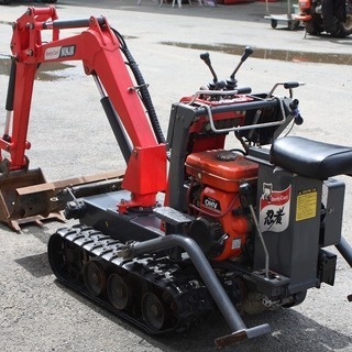 【SOLD OUT】三陽機器 ミニユンボ UMBH06 忍者 RS606 ドッキングローダー 6馬力 ベンリーカート ガソリン【農機具でっく】【福岡】【建機】 SOLD OUT】三陽機器 ミニユンボ UMBH06 忍者 RS606 ドッキングローダー