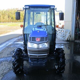 【SOLD　OUT】イセキ　トラクター　AT370　キャビン　ハイスピード　660時間　取説付き　鉄車輪　37馬力　【農機具でっく】【茨城】【トラクター】