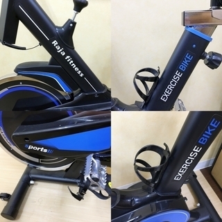 RAJA FITNESS SPIN BIKE フィットネスバイク スピンバイク ホイール11Kg