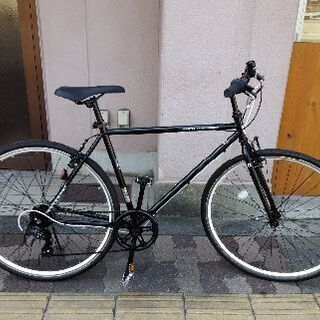 美品☆WANP 700cクロスバイク 7speed/ブラック