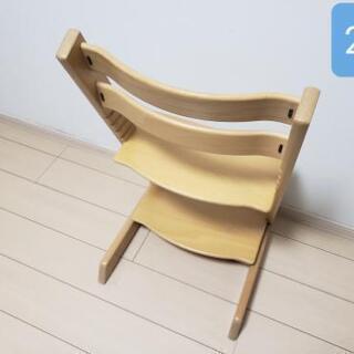 ストッケ トリップトラップ(ナチュラル色)2台有り