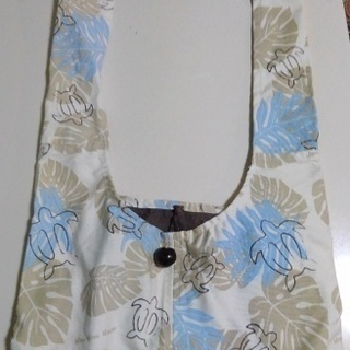 【値下げ】ハワイ製・布製ショルダーバッグ 800円