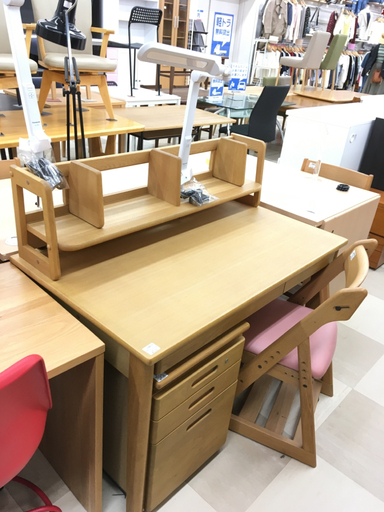 karimoku(カリモク) 袖机椅子付 学習机セット SMART