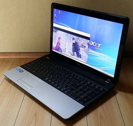 【けっこうきれい】Windows10 Acerノートパソコン ワイヤレスマウスプレゼント中 (15.6型 Sandy Bridge デュアルコア)