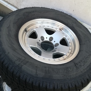 ハイラックスサーフ プラド FJ などのホイールタイヤ セット 