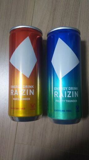 エナジードリンク RAIZIN 新商品 72本6000円