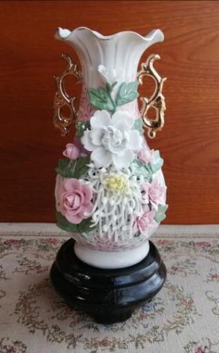 オスメス花瓶 壺 工藝品 インテリア 置物 会社の玄関先に中国 Haji14 浄心のその他の中古あげます 譲ります ジモティーで不用品の処分