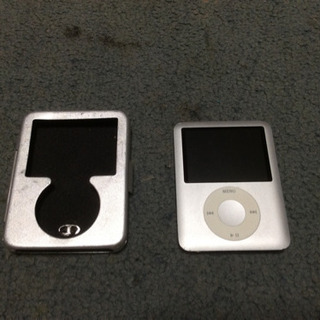 Apple iPod nano 第3世代 8G シルバー ケース付き