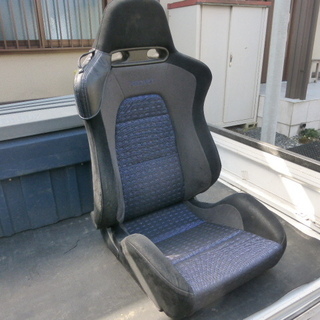 ランエボ８純正レカロ　運転席用　流用加工済み
