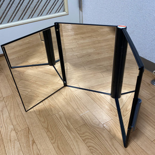 ポータブル三面鏡　折畳式　未使用品