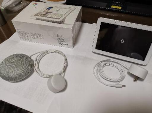 【スマート家電セット】スマートディスプレイ　スマートスピーカ　グーグルホーム　GA-00516-JP Google 　新品同様(起動確認のみ)