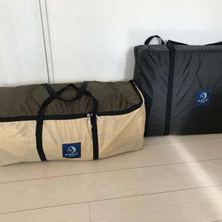 ホールアース　ダブルームテント　グランドシート　インナーマットの3点セット