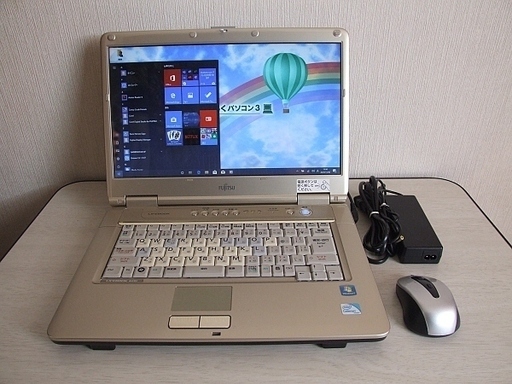 高速SSD240GB搭載　Fujitsu LIFEBOOK AH/R3 タッチパネル　ノートパソコン　4