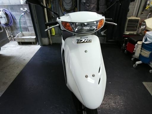 東京都板橋区高島平から　AF34　ライブディオ（白）3型の最終型シャッターキー付きモデル　 整備済みでそのまま乗れます２スト２サイクル　原付き　原チャリ　50cc　スクーター 　安い　お買い得