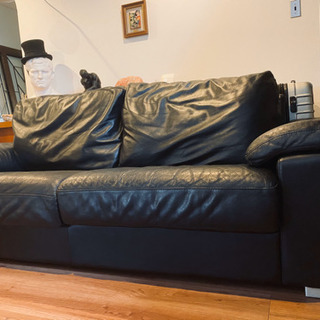 ACTUS レザーソファ 総本革 トリプルソファ 3人掛け ソファー アクタス