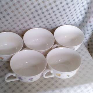 New Ivory　HOYA CHINA　JAPAN　5客セット...