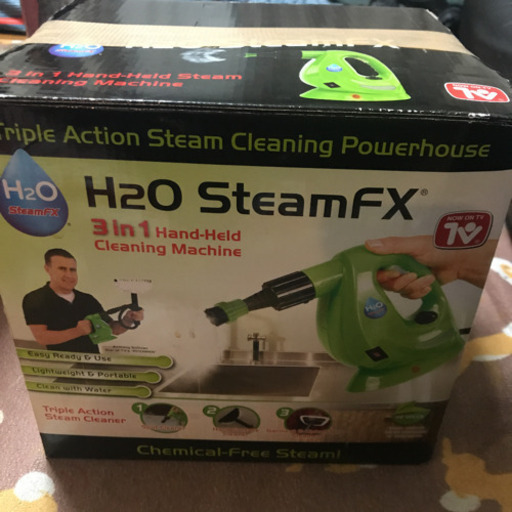 新品　美品メーカー不明　スチームクリーナー