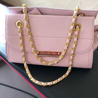 サマンサベガ　ピンクのバッグ