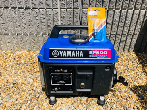 【屋内保管】ヤマハ 発電機 EF800B 動作未確認