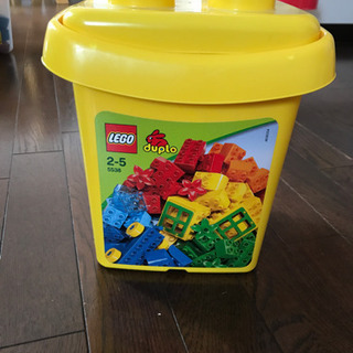 LEGO duplo 黄色いバケツ　2〜5才向け