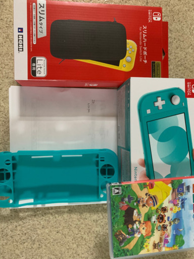 【即日対応！】任天堂スイッチlite ターコイズ　あつまれどうぶつの森