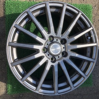 【倉庫整理！値下げします】綺麗なアルミホイル４本セット　17インチ　７Ｊ　114.3　インセット　53　SEIN RACING ザインレーシング　2015年モデル　ペイ支払い出来ます！