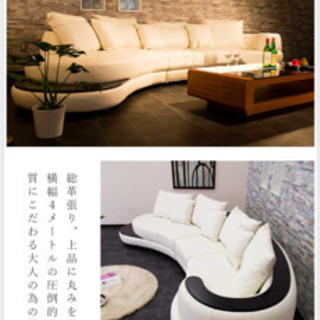 ラグジュアリーソファです🛋