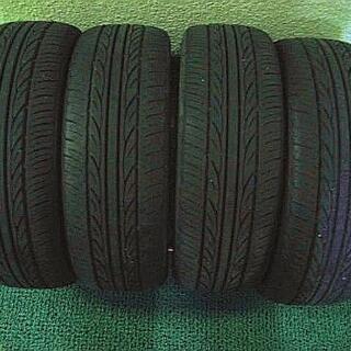 商談中」165/55R14 ホイール付き夏タイヤ 4本