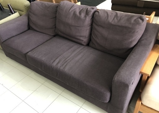 USED ゆったりサイズの快適ソファ（3人掛）