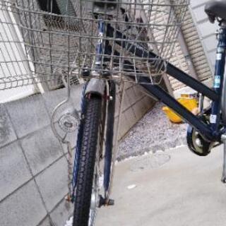 シティサイクル　MAGNIFAS　6段切替　27インチ　ネイビー シティサイクル MAGNIFAS 6段切替 27インチ ネイビー