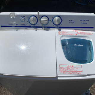 日立製　二層式洗濯機