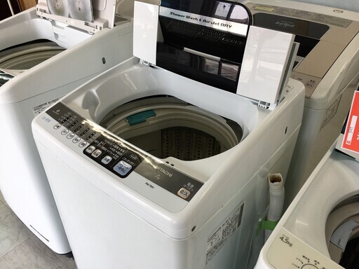日立7.0K洗濯機2013年製！！　分解クリーニング済み！！！トップカバー新品交換！！！