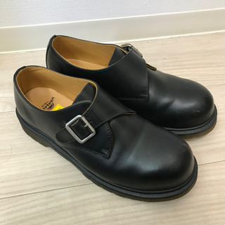 ［値下げしました！早い者勝ち］Dr.MartensドクターマーチンUK8モンクストラップバックルベルトシューズ