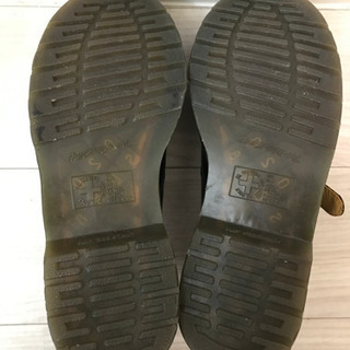 靴 ［値下げしました！早い者勝ち］Dr.MartensドクターマーチンUK8モンクストラップバックルベルトシューズ