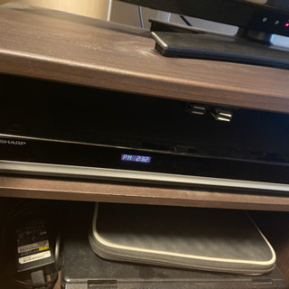 【値下げ】テレビ+HDD付BDレコーダー＋テレビ台+リモコン