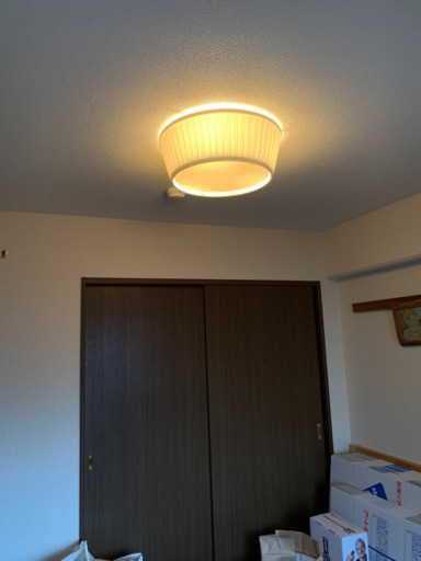 寝室用シーリング照明 Ikea購入品 Mountain 深江の照明器具の中古あげます 譲ります ジモティーで不用品の処分