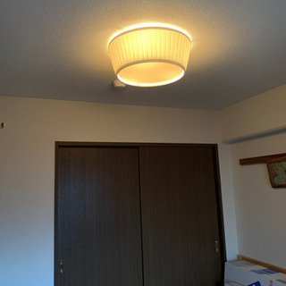 寝室用シーリング照明（IKEA購入品）