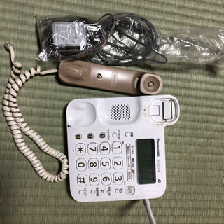 電話機　Panasonic VE-GD23-W パナソニック