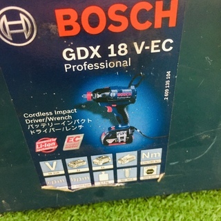 ボッシュ GDX18V-EC インパクトドライバー【リライズ野田愛宕店 