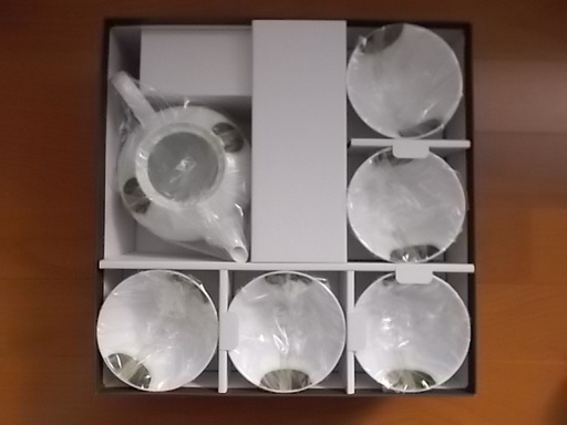 新品未使用　ノリタケ　煎茶器揃　常葉草
